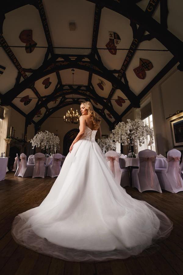 Vale Royal Abbey Bride Great Hall Vaulted Ceiling